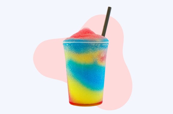 multi flavor frozen machine drink