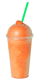 orange slushie