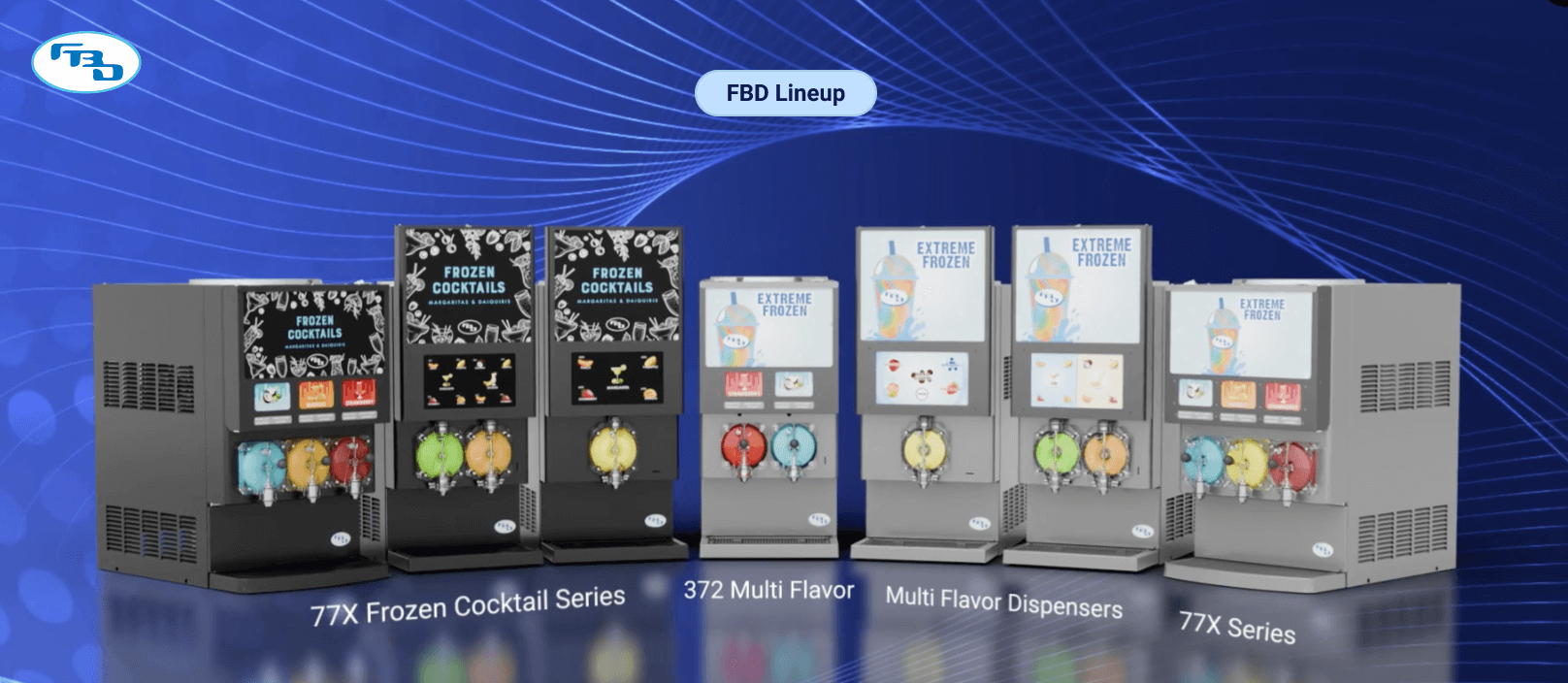 FBD-Frozen-Beverage-Dispensers-Machines-Lineup