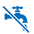no-water-line-icon-blue