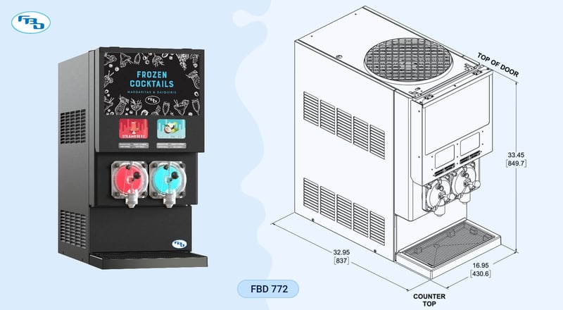 FBD-Frozen-Cocktails-Machine-772-FC-Daiquiri-Margarita-2-flavors