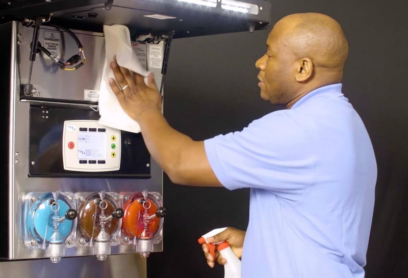 Frozen Drink Machine Daily Cleaning
