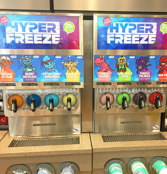 Frozen Beverage Dispensing Machines 56x Series Fbd