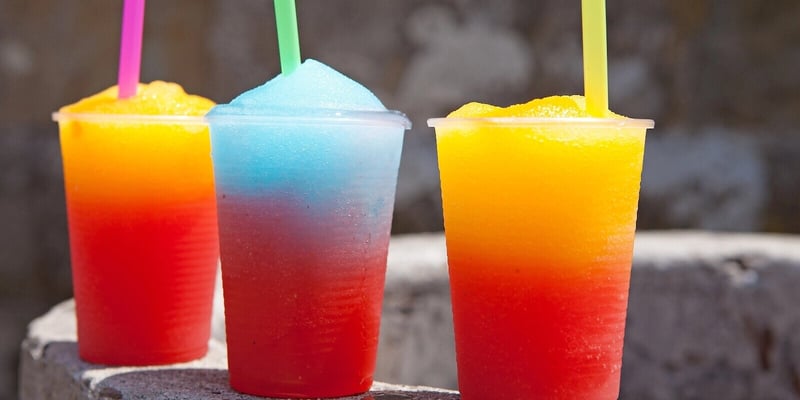 Multi-flavor-frozen-beverages