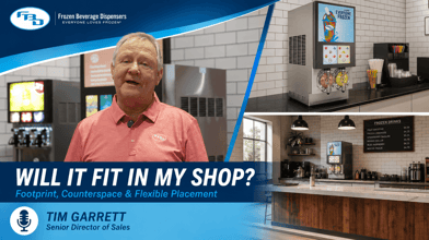 Will a Frozen Beverage Dispenser Fit My Shop? video poster